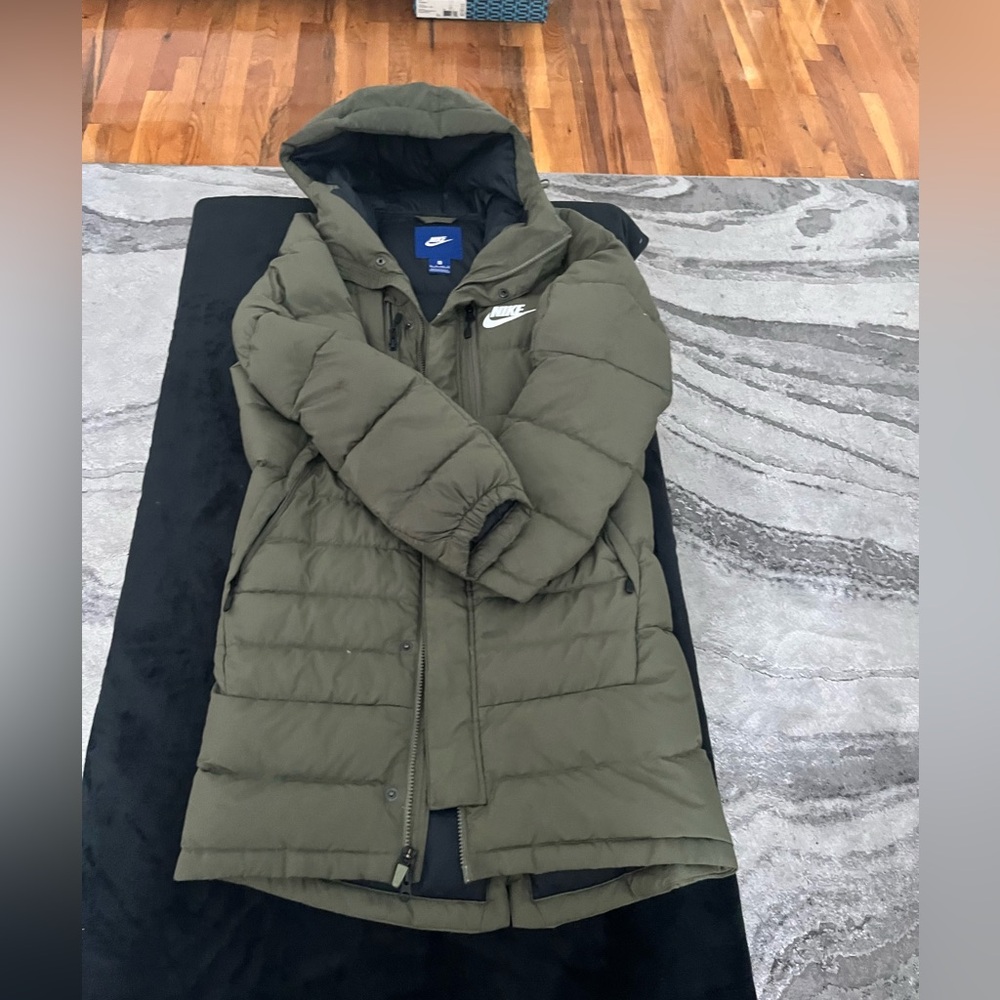 Charter Club Women's Green Puffer Jacket